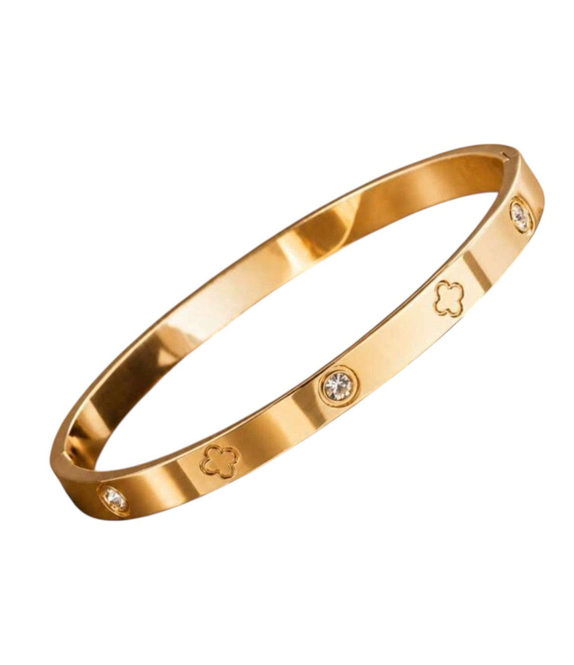 Love Friendship zirconia Bangle