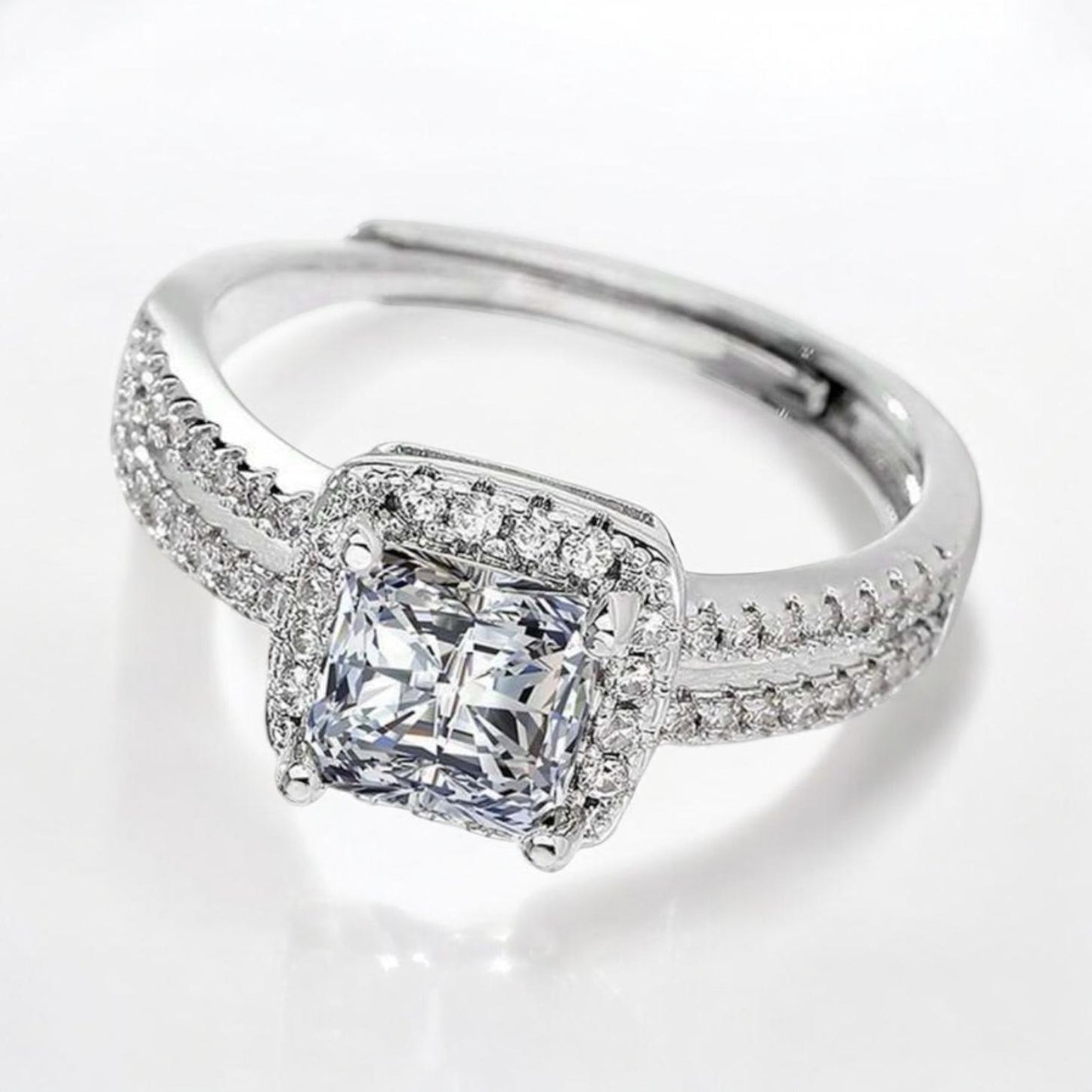 Titanium Engagement Ring 3