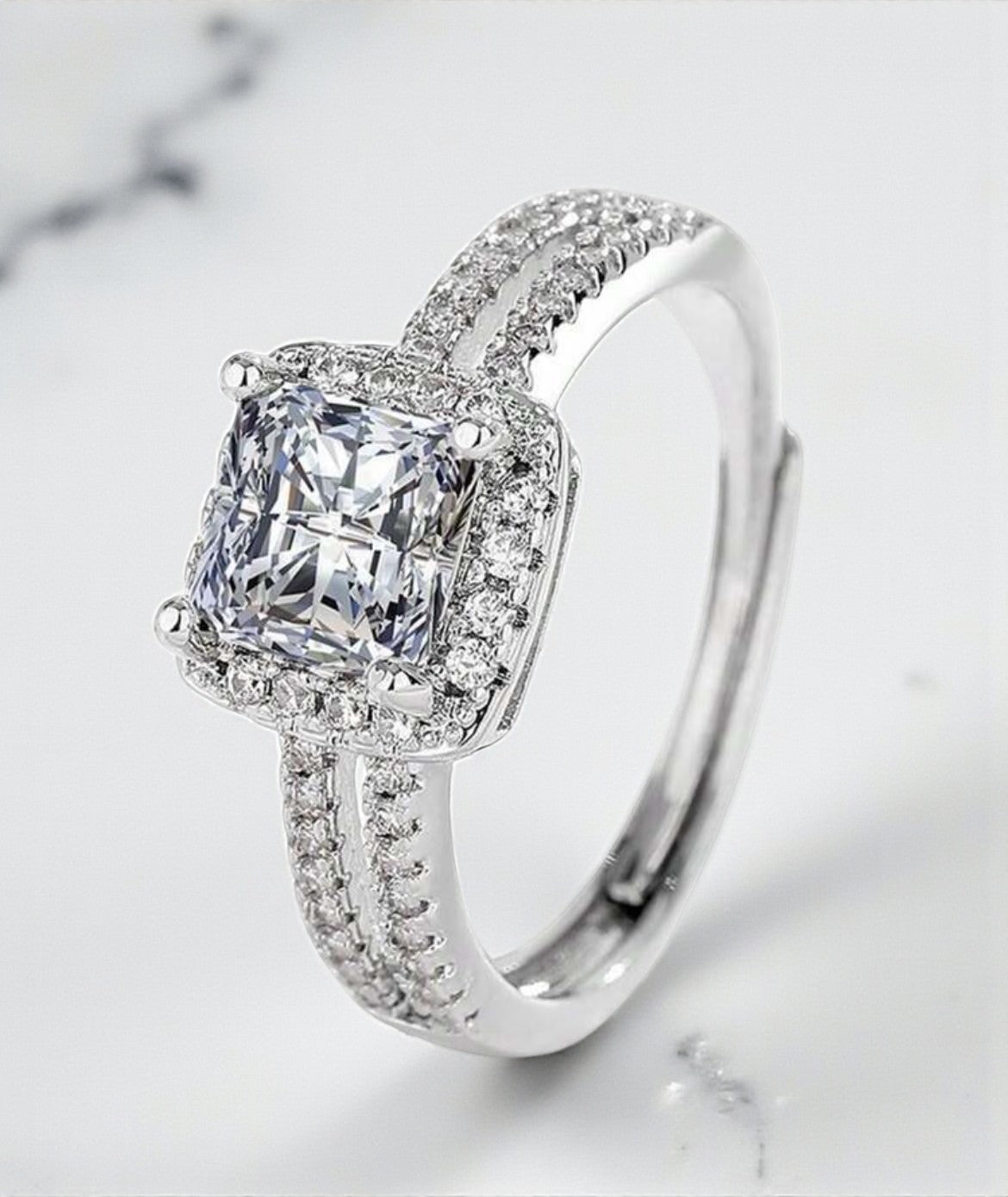 Titanium Engagement Ring 3