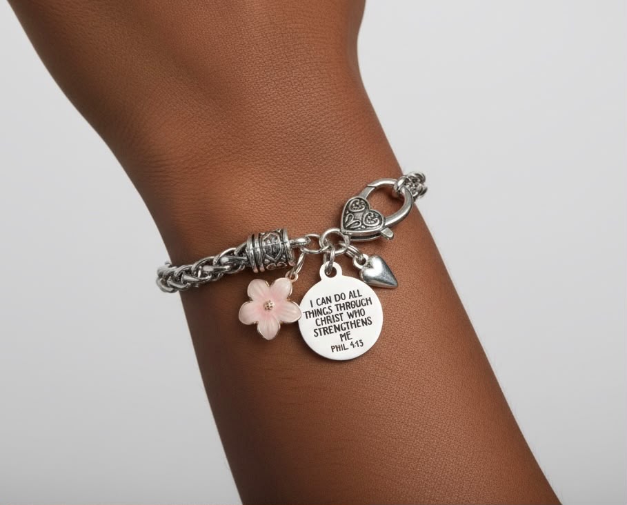 Scripture Bracelets-Stainless Steel