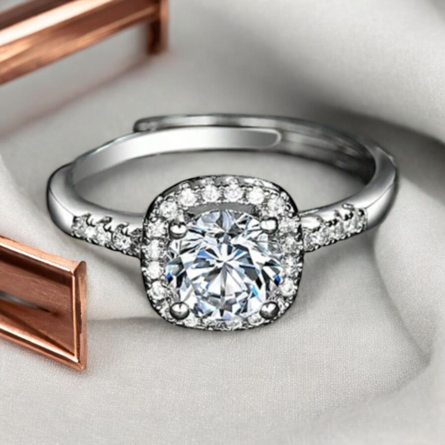 Titanium Engagement Ring 1