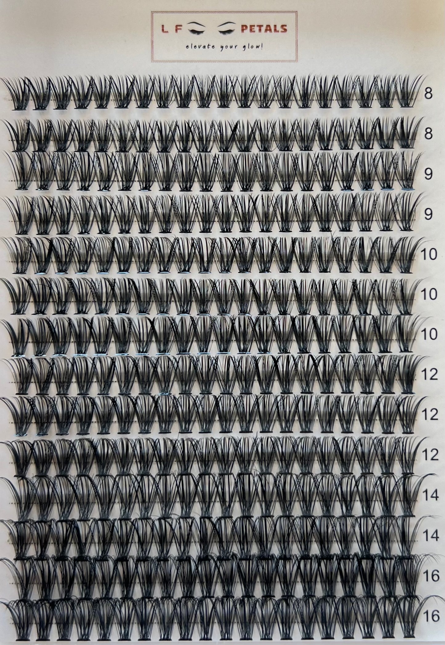 280pc Cluster Eyelashes