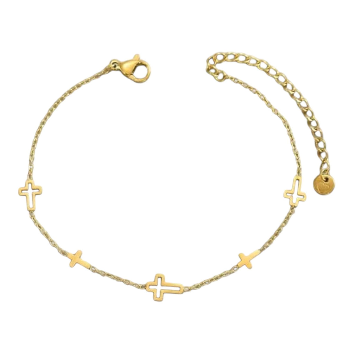 Stainless Cross Faith Bracelet