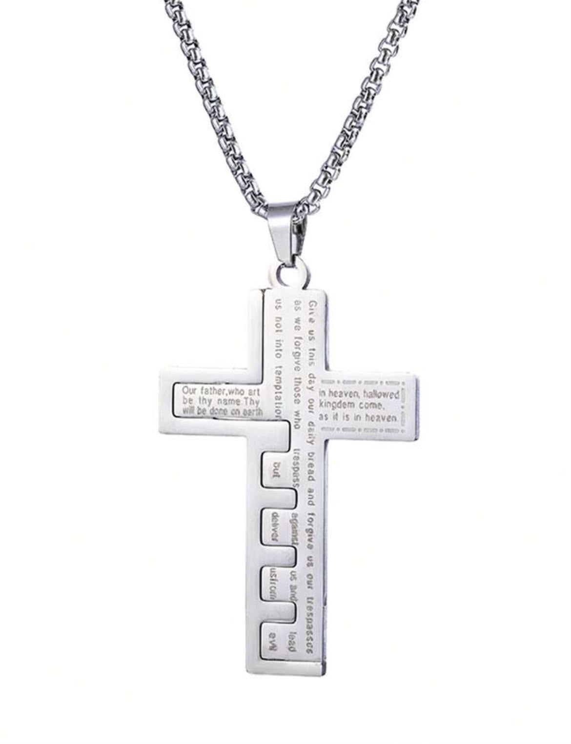 Lord's Prayer stainless Necklace