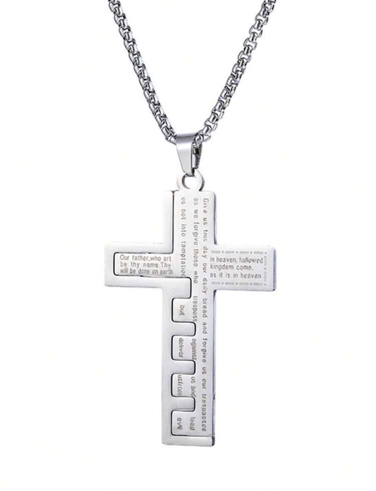 Lord's Prayer stainless Necklace