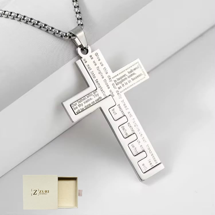 Lord's Prayer stainless Necklace