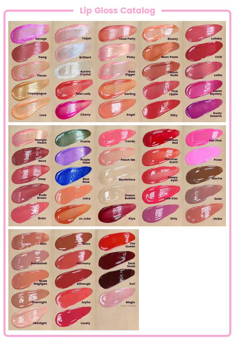 Metallic Pinky Lip Gloss