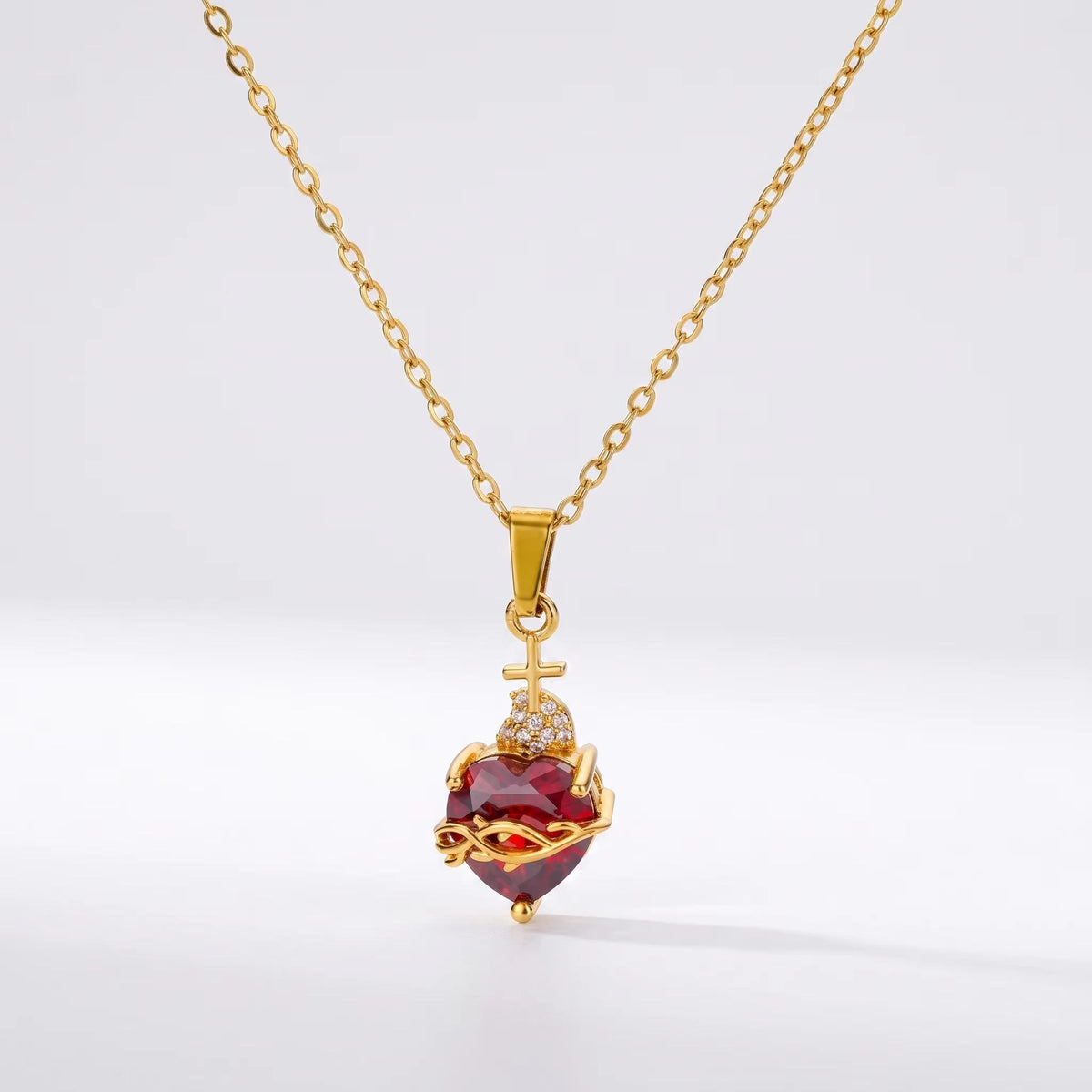 Red Zicronia Necklace