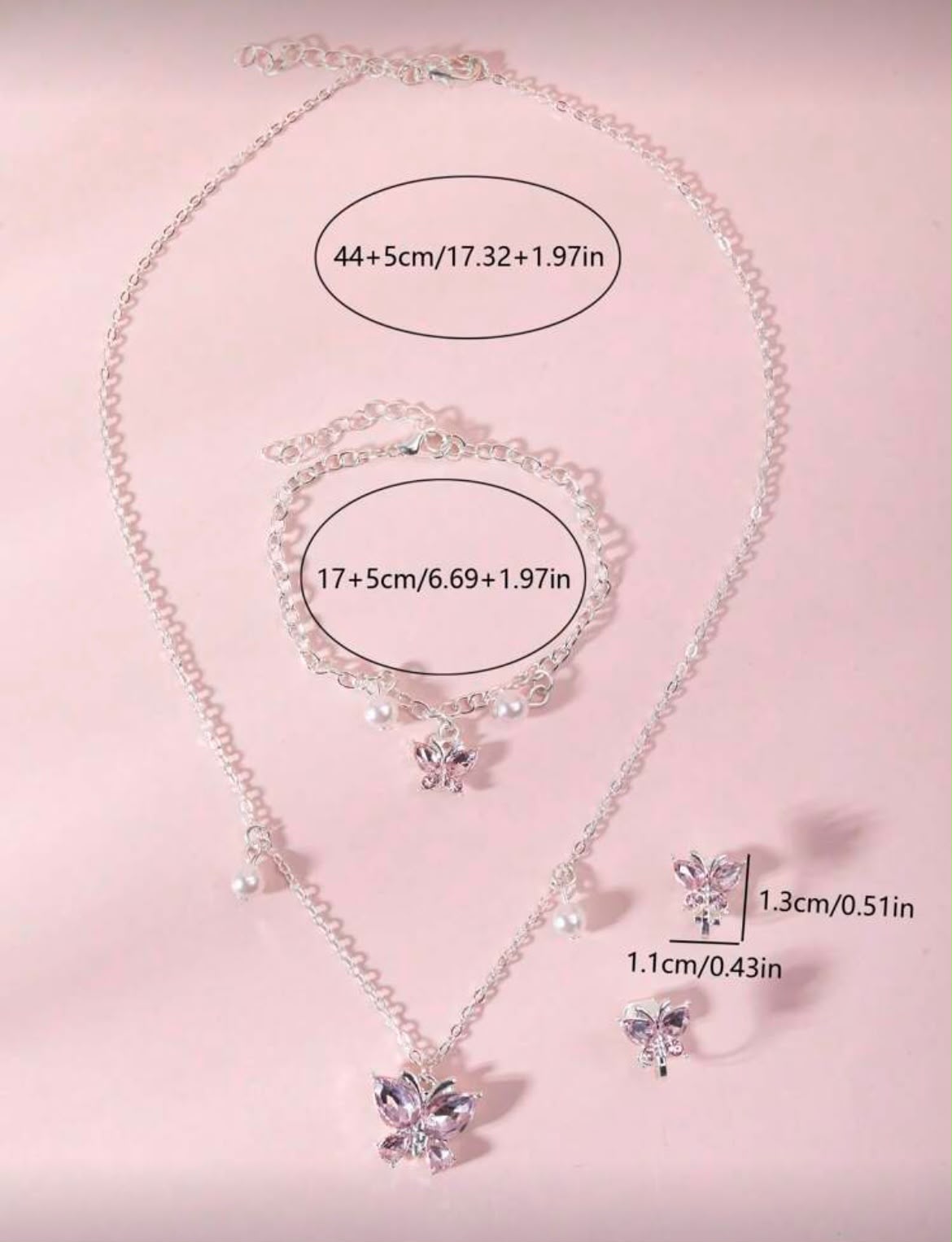 Kids Stainless Butterfly set