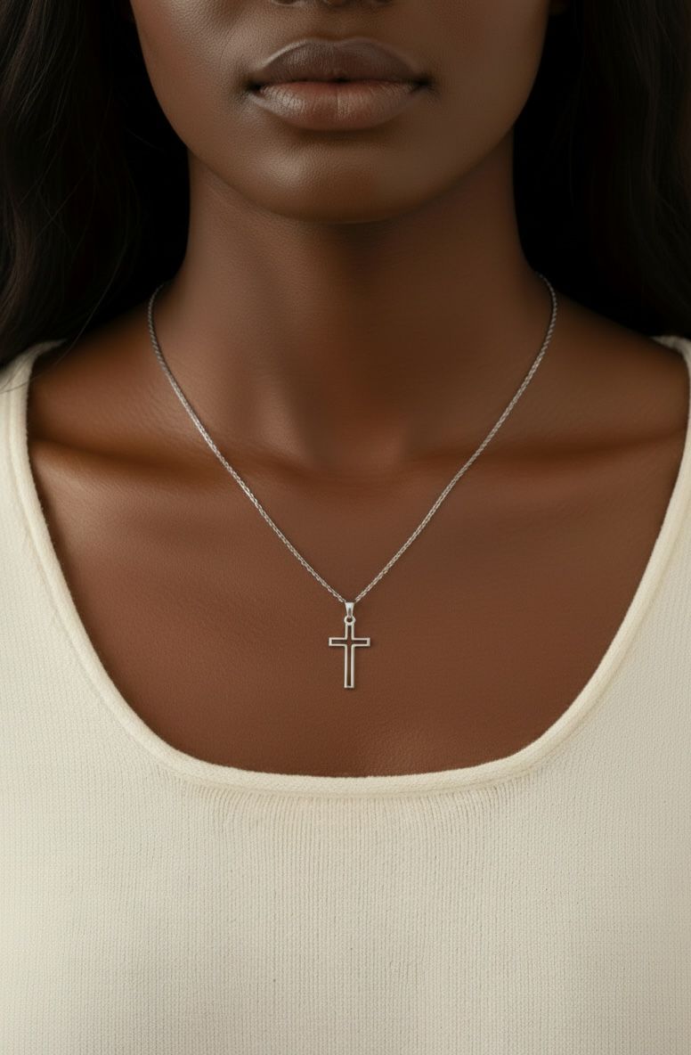 Stainless steel Cross Necklace