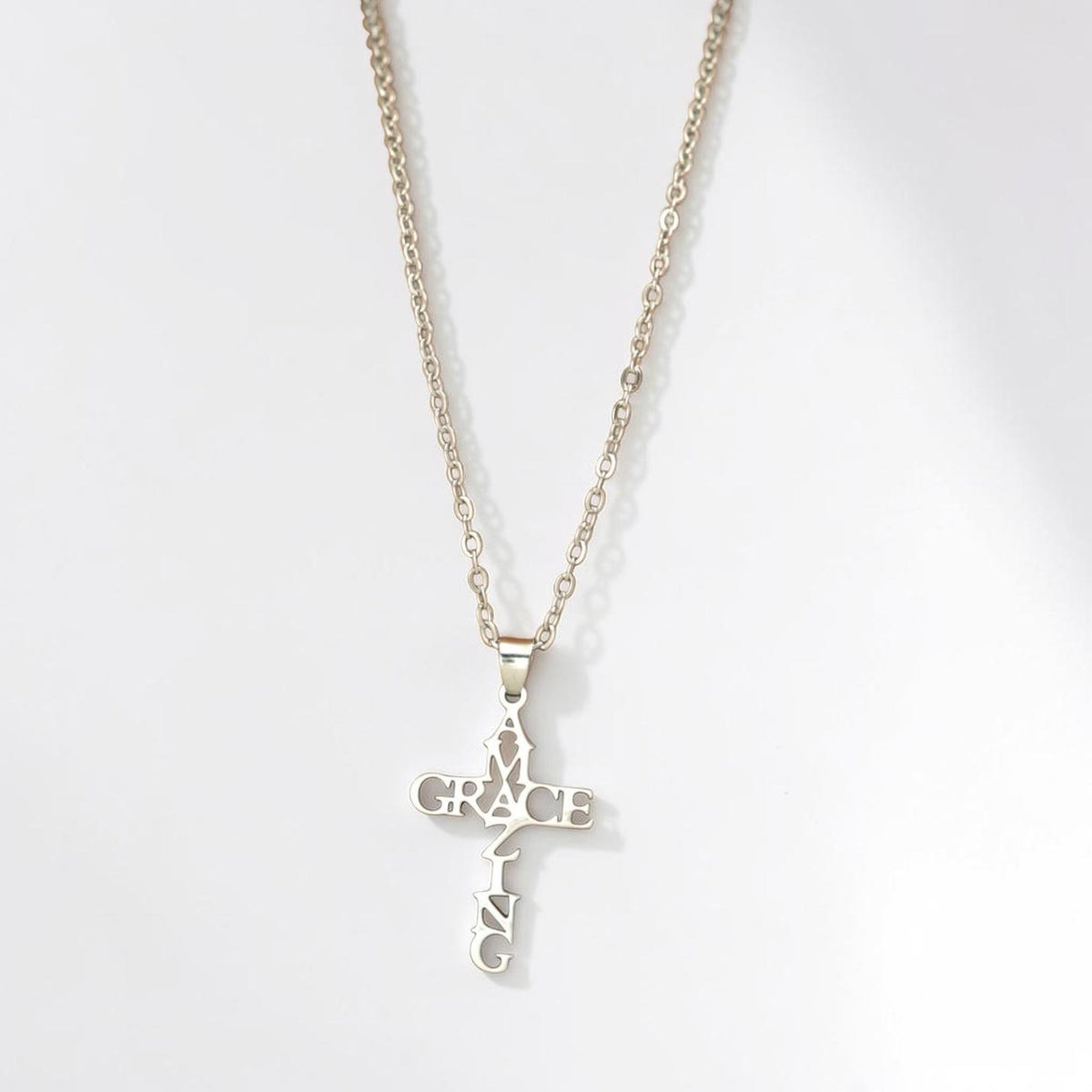 3 piece faith necklace set