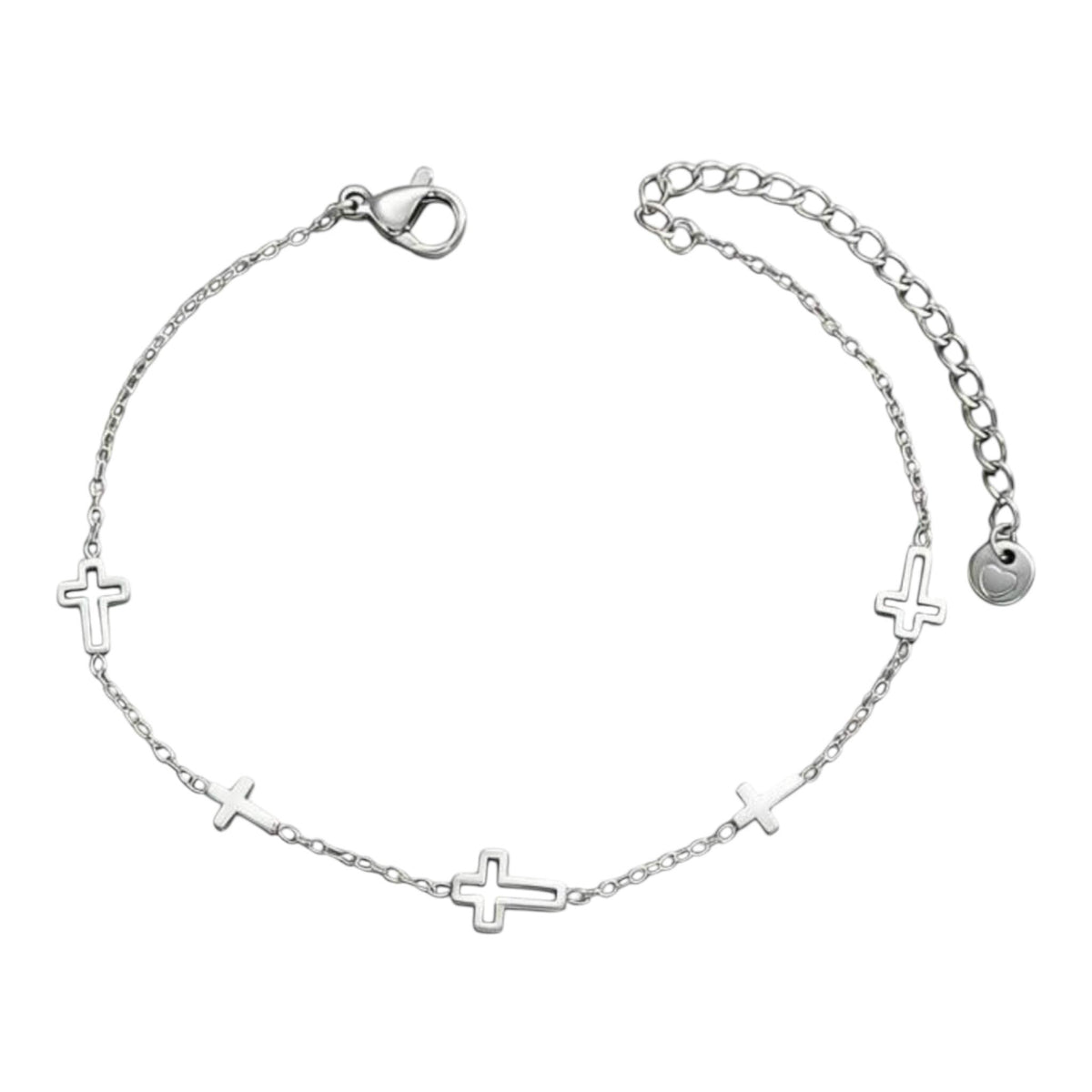 Stainless Cross Faith Bracelet