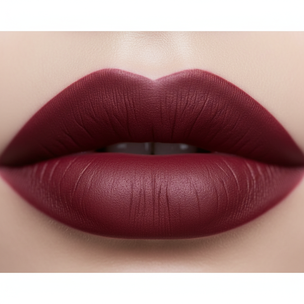 Plum Red Matte Lipstick